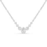 Pear Pendant Lab Grown Diamond Necklace