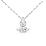 Mixed Pendant Lab Grown Diamond Necklace