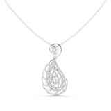 Pearl Drop Diamond Pendant