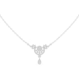 Celestial Crown Diamond Drop Pendant