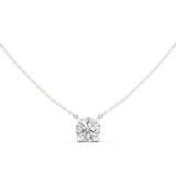 Round Brilliant Diamond Solitaire Pendant