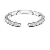 Round Half-Eternity Lab Grown Diamond Wedding Band