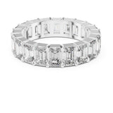 Emerald Eternity Lab Grown Diamond Wedding Band