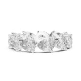 Pear Eternity Lab Grown Diamond Wedding Band