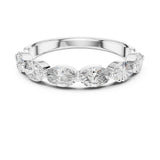 Oval Eternity Lab Grown Diamond Wedding Band
