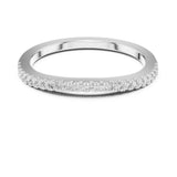 Round Half-Eternity Lab Grown Diamond Wedding Band