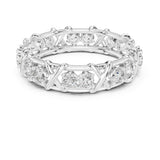 Round Eternity Lab Grown Diamond Wedding Band