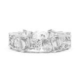 Mixed Eternity Lab Grown Diamond Wedding Band
