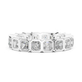 Emerald Eternity Lab Grown Diamond Wedding Band