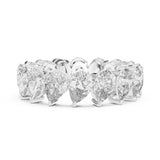 Pear Eternity Lab Grown Diamond Wedding Band