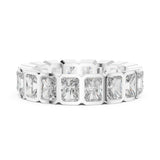 Radiant Eternity Lab Grown Diamond Wedding Band