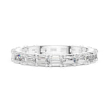 Emerald Eternity Lab Grown Diamond Wedding Band