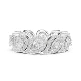 Pear Eternity Lab Grown Diamond Wedding Band