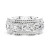 Radiant Eternity Lab Grown Diamond Wedding Band