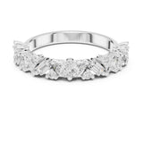 Mixed Eternity Lab Grown Diamond Wedding Band
