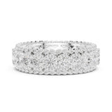 Round Eternity Lab Grown Diamond Wedding Band