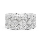 Mixed Eternity Lab Grown Diamond Wedding Band