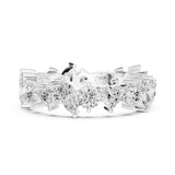 Mixed Eternity Lab Grown Diamond Wedding Band