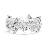 Mixed Eternity Lab Grown Diamond Wedding Band