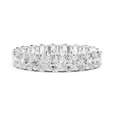 Oval Eternity Lab Grown Diamond Wedding Band