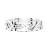 Round Eternity Lab Grown Diamond Wedding Band