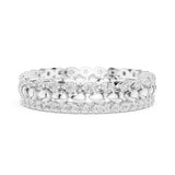 Round Eternity Lab Grown Diamond Wedding Band
