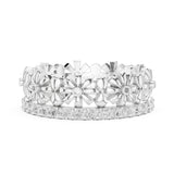 Round Eternity Lab Grown Diamond Wedding Band