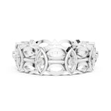 Round Eternity Lab Grown Diamond Wedding Band