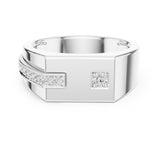 Round Channel Lab Grown Diamond Wedding Band