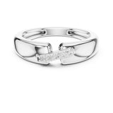 Round Channel Lab Grown Diamond Wedding Band
