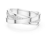 Round Twisted Lab Grown Diamond Wedding Band