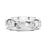 Mixed Eternity Lab Grown Diamond Wedding Band