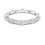 Round Eternity Lab Grown Diamond Wedding Band